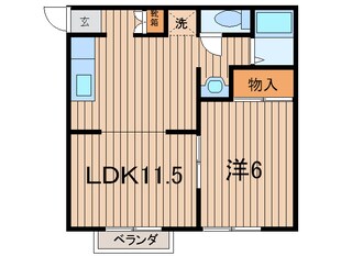 ｼﾀﾞｰｺｰﾄの物件間取画像